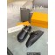 Louis Vuitton Lv Cosy Flat Comfort Clog with Gold Chain Black 2023