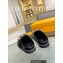 Louis Vuitton Lv Cosy Flat Comfort Clog with Gold Chain Black 2023