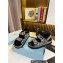 Prada Satin sandals with crystals 1X013N Black/Silver 2023