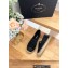 Prada Hemp Mesh and nappa leather Espadrilles Black 2023