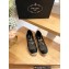 Prada triangle logo Mesh and nappa leather Espadrilles Black 2023