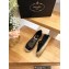 Prada triangle logo Mesh and nappa leather Espadrilles Black 2023