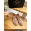 Prada triangle logo Mesh and nappa leather Espadrilles Nude Pink 2023