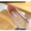 Prada triangle logo Mesh and nappa leather Espadrilles Nude Pink 2023