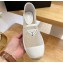 Prada triangle logo Mesh and nappa leather Espadrilles White 2023