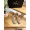 Prada triangle logo Mesh and nappa leather Espadrilles Beige 2023