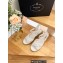 Prada Heel 8cm Nappa Leather Espadrilles Wedge Sandals White 2023