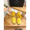Prada Cotton drill Espadrilles Sandals Yellow 2023