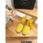 Prada Cotton drill Espadrilles Sandals Yellow 2023