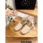 Prada Cotton drill Espadrilles Sandals White 2023