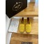 Prada Braided Straw Espadrilles Yellow 2023