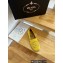 Prada Braided Straw Espadrilles Yellow 2023