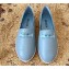 Prada Milano Nappa Leather Espadrilles Blue 2023