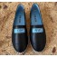 Prada Milano Nappa Leather Espadrilles Black 2023