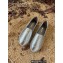 Prada Python Pattern Espadrilles Silver 2023