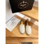 Prada Nappa Leather Espadrilles White/Black 2023