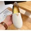 Prada Nappa Leather Espadrilles White/Black 2023