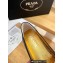 Prada Nappa Leather Espadrilles White/Black 2023