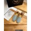 Prada Nappa Leather Espadrilles Blue/White 2023