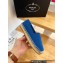 Prada Cotton drill Espadrilles Fabric Blue 2023