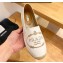 Prada Hemp Espadrilles Leather White 2023