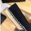 Prada Hemp Espadrilles Fabric Black 2023