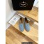 Prada Quilted Nappa Leather Espadrilles Blue 2023