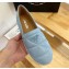 Prada Quilted Nappa Leather Espadrilles Blue 2023