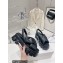 Prada Monolith padded nappa leather sandals Black 2023