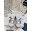 Prada Rubber wedge platform sandals 1XX641 Silver 2023