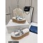 Prada Rubber wedge platform sandals 1XX641 Silver 2023