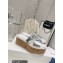 Prada Rubber wedge platform sandals 1XX641 Silver 2023