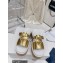 Prada Rubber wedge platform sandals 1XX641 Gold 2023