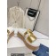 Prada Rubber wedge platform sandals 1XX641 Gold 2023