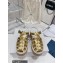 Prada Rubber wedge platform sandals 1X853M Gold 2023