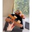 Celine CLEA TRIOMPHE Sandals In Calfskin Brown 2023