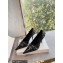 Balenciaga Heel 9cm Cagole Pumps in Arena lambskin Black 2023