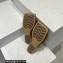 Bottega Veneta Padded Intreccio leather Patch Flat Mules Coffee 2023
