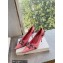 Balenciaga Heel 9cm Cagole Pumps in Arena lambskin Pink 2023