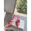 Balenciaga Heel 9cm Cagole Pointed Toe Mules in Arena lambskin Pink 2023