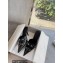 Balenciaga Heel 9cm Cagole Pointed Toe Mules in Arena lambskin Black 2023