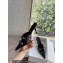 Balenciaga Heel 9cm Cagole Pointed Toe Mules in Arena lambskin Black 2023