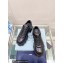 Prada Soft padded nappa leather lace-up loafers Black 2023