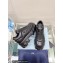 Prada Soft padded nappa leather lace-up loafers Black 2023