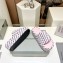 Balenciaga all-over logo-print platform slides Sandals Pink 2023