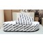 Balenciaga all-over logo-print platform slides Sandals White 2023