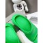 Balenciaga Pool Crocs™ Slide Sandals in rubber Green 2023