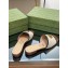 Gucci GG embroidered Slide Sandals crochet cotton Beige/Blue With Double G 2023