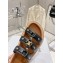 Celine Slides Tippi In Calfskin Black 2023