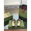 Gucci GG embroidered Slide Sandals Canvas Dark Blue With Double G 2023
